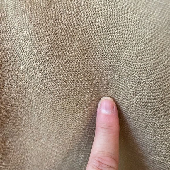 Re-Imagined by J Crew tan khaki drawstring crop pants. L petite LP - Picture 4 of 8